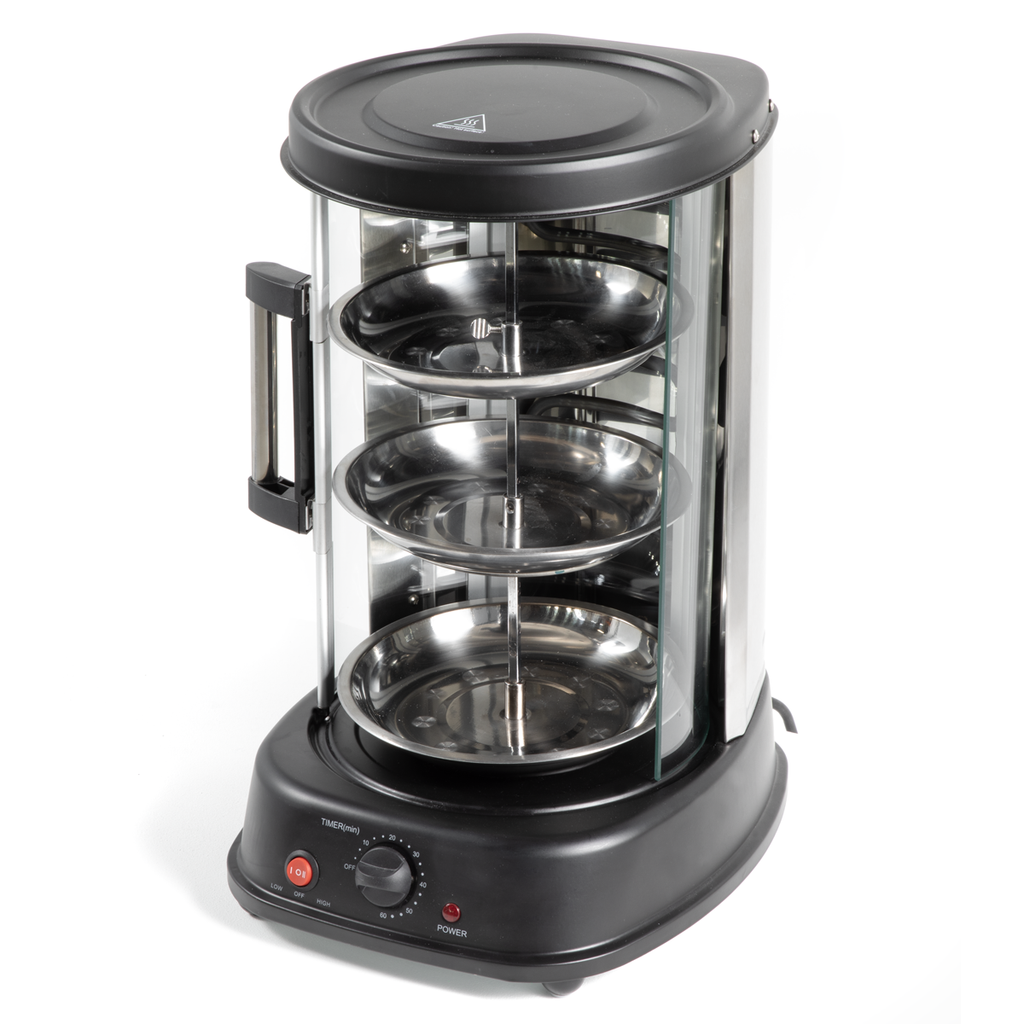 Vertical 360° Rotisserie Smokeless Grill 21L Capacity DH216