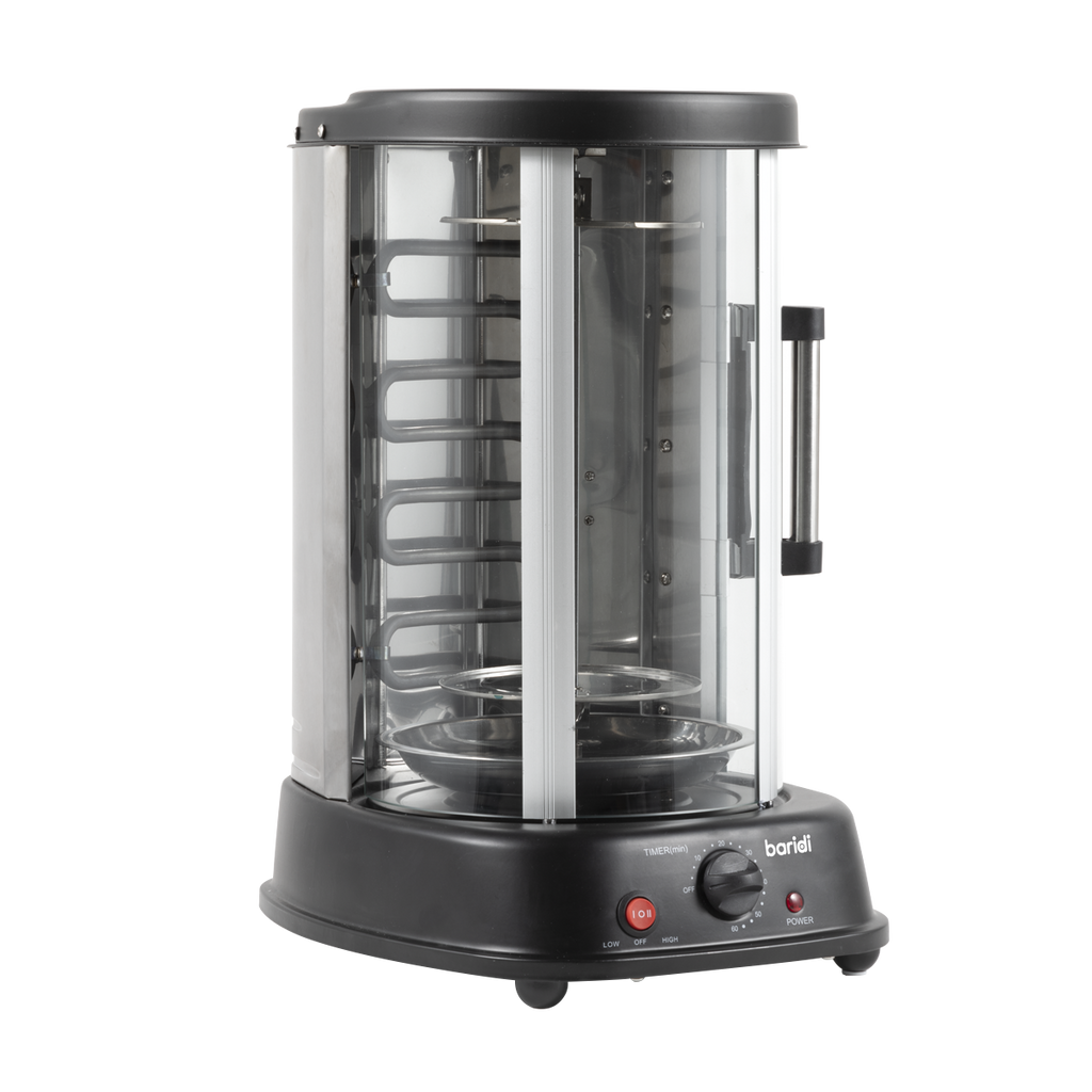 Vertical 360° Rotisserie Smokeless Grill 21L Capacity DH216