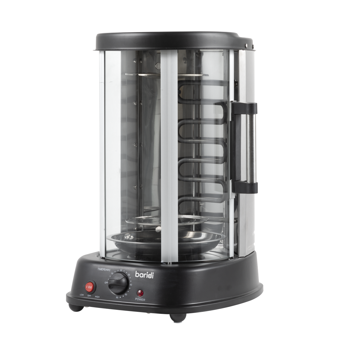 Vertical 360° Rotisserie Smokeless Grill 21L Capacity DH216