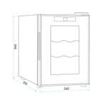 6 Bottle Tabletop Wine Fridge & Cooler DH217