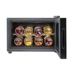 8 Bottle Tabletop Wine Fridge & Cooler - Black DH218