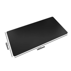 Rectangular Desktop 1400 x 700mm - Black DH21