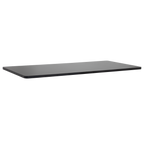 Rectangular Desktop 1400 x 700mm - Black DH21