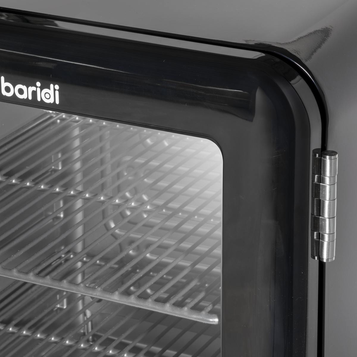 Retro Style Drinks/Beer & Wine Fridge 70L Capacity - Black DH222