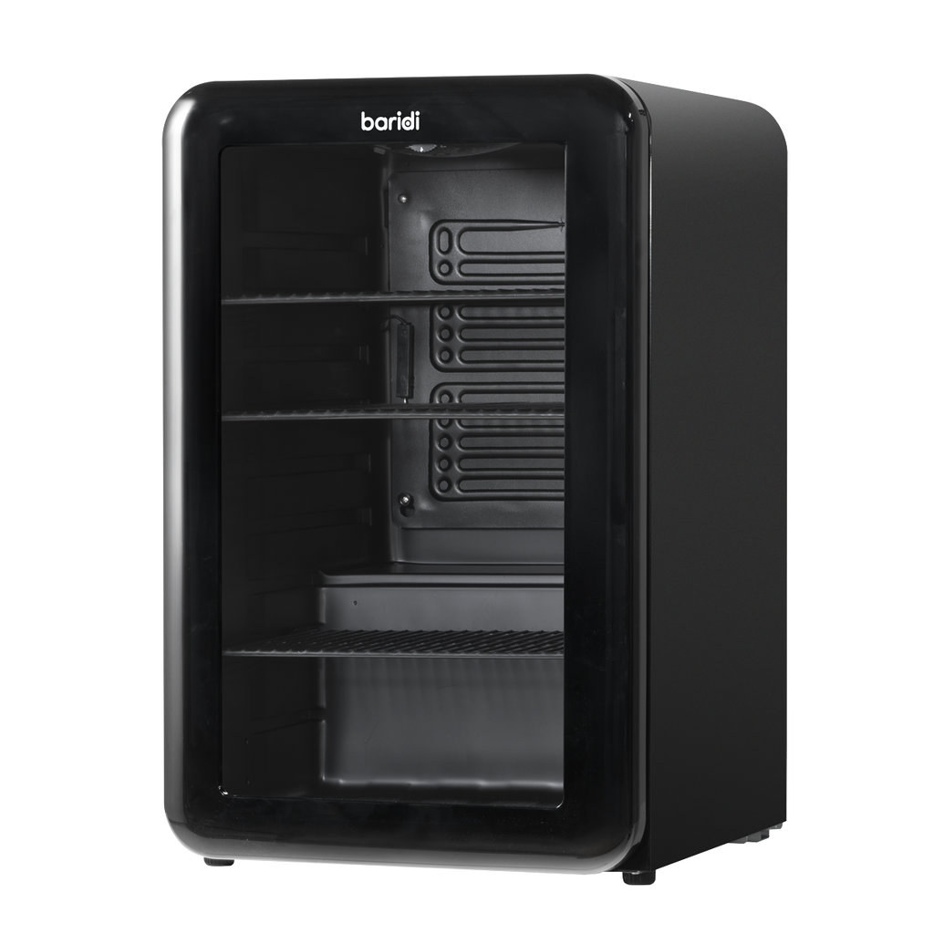 Retro Style Drinks/Beer & Wine Fridge 70L Capacity - Black DH222