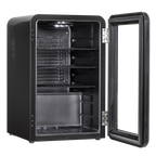 Retro Style Drinks/Beer & Wine Fridge 70L Capacity - Black DH222