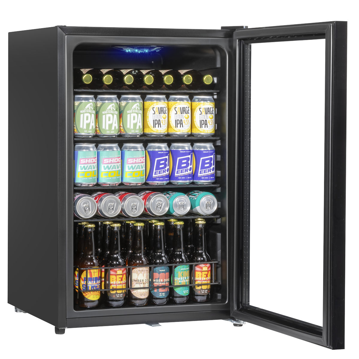 Under-Counter Drinks/Beer & Wine Fridge 115L Capacity DH223