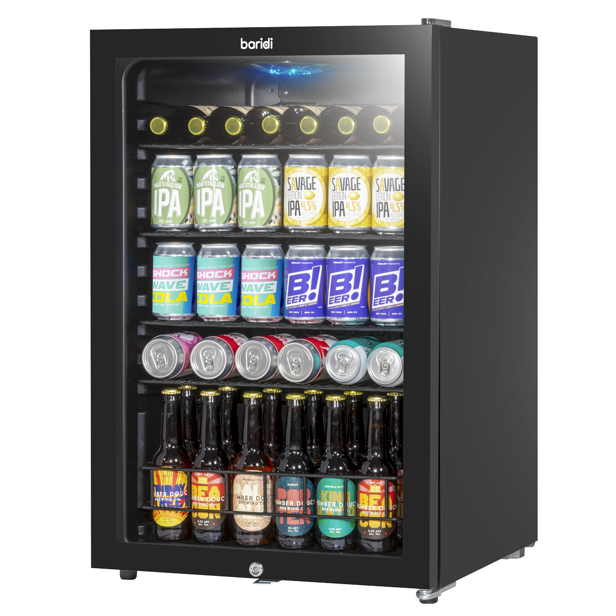Undercounter Drinks/Beer & Wine Fridge 115L Capacity DH223