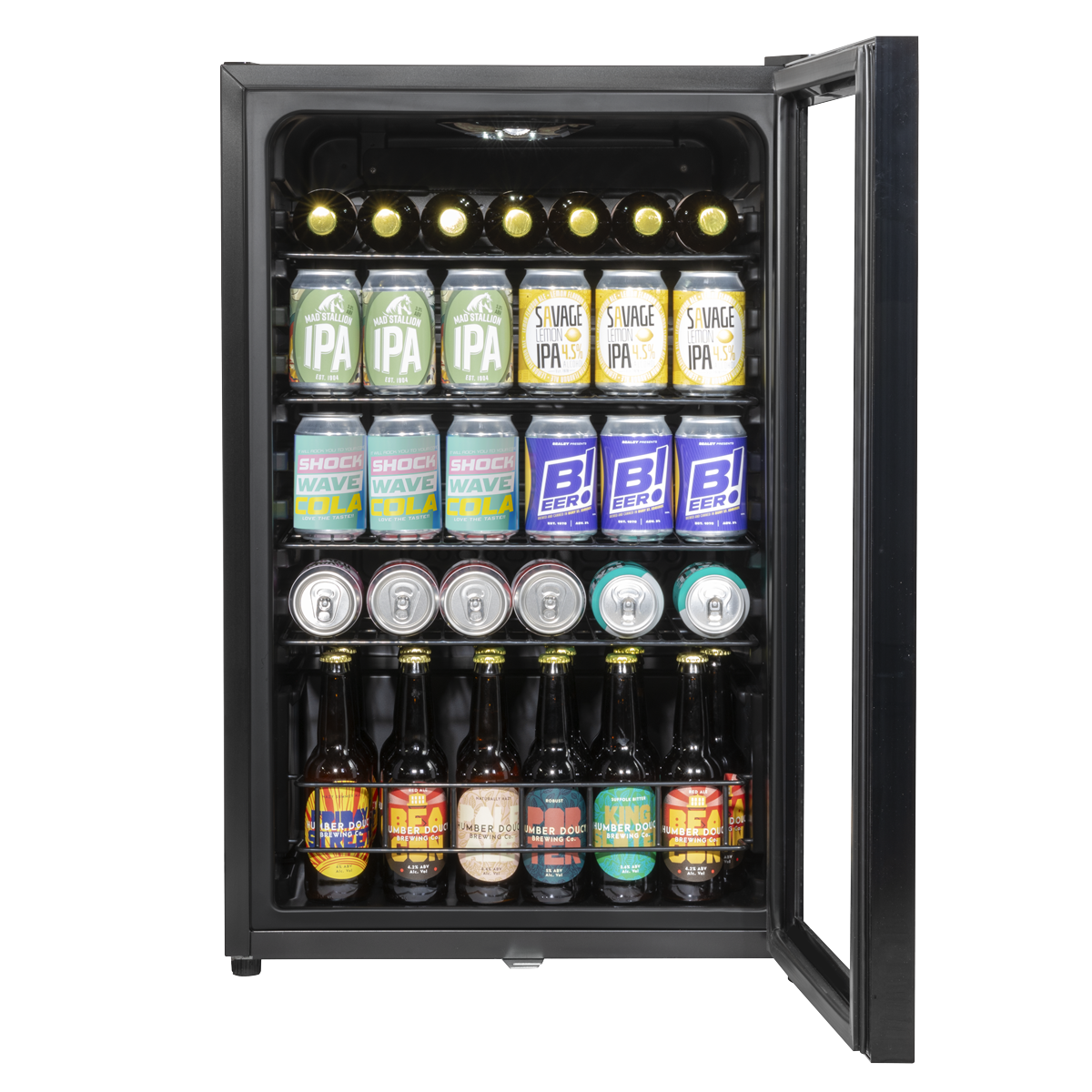 Under-Counter Drinks/Beer & Wine Fridge 115L Capacity DH223