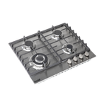 Gas Hob with 4 Cooking Zones 60cm - Stainless Steel DH225