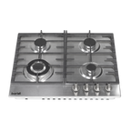 Gas Hob with 4 Cooking Zones 60cm - Stainless Steel DH225