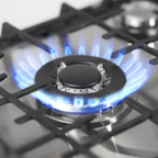 Gas Hob with 5 Cooking Zones 70cm - Stainless Steel DH227