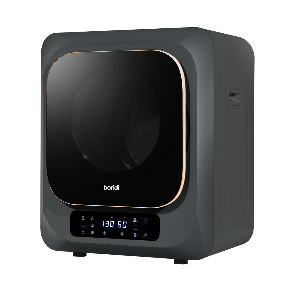 Tabletop Tumble Dryer with Digital Controls 2.5kg Capacity - Black DH229