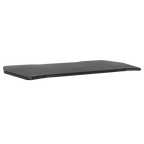 Rectangular Desktop 1400 x 700mm - Carbon Fibre Effect DH22