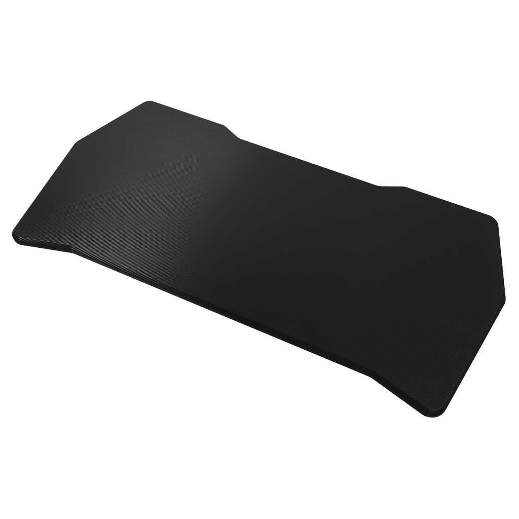 Rectangular Desktop 1400 x 700mm - Carbon Fibre Effect DH22