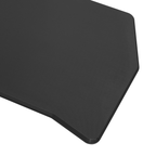 Rectangular Desktop 1400 x 700mm - Carbon Fibre Effect DH22