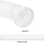 Condenser Vent Hose Pipe for Vented Tumble Dryers 1.5m x 3.5" DH230