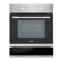 Integrated Fan-Assisted Electric Oven 60cm 55L Capacity with Warming Drawer - Black/Stainless Steel DH233