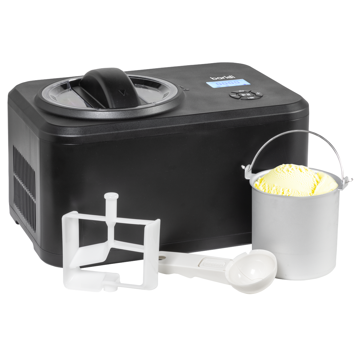 Automatic Churning Ice Cream Machine 1.5L - Black DH240