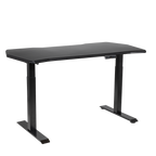 Dellonda Dual Motor Carbon Fibre Effect Electric Height-Adjustable Standing Desk DH241