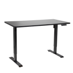 Dellonda Electric Ultra-Quiet Height-Adjustable Standing Desk with Memory Function - Black DH245