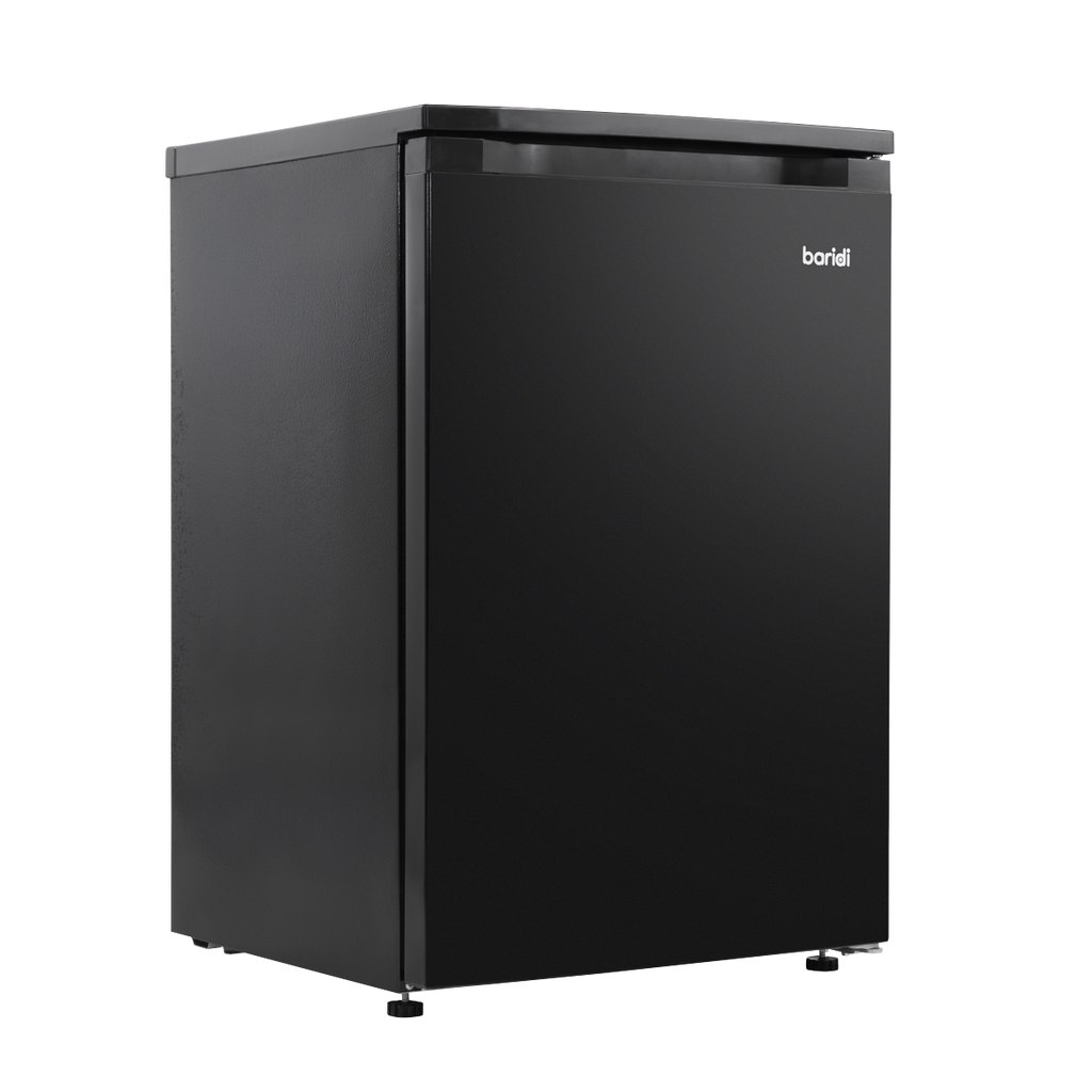 55cm Freestanding Undercounter Fridge with Ice Box 107L - Black DH249
