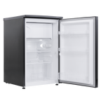 55cm Freestanding Undercounter Fridge with Ice Box 107L - Black DH249