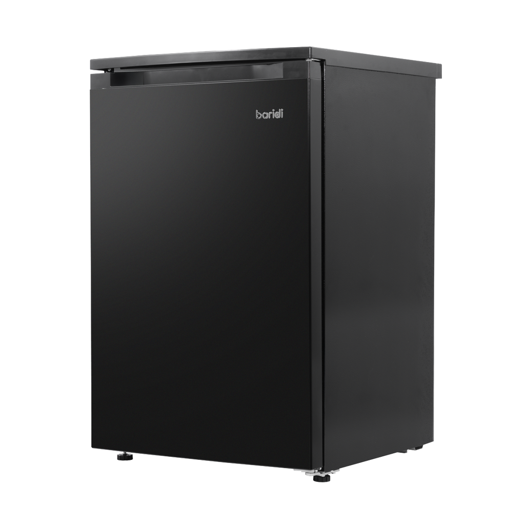 55cm Freestanding Undercounter Fridge with Ice Box 107L - Black DH249