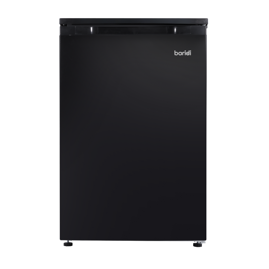 55cm Freestanding Undercounter Fridge with Ice Box 107L - Black DH249