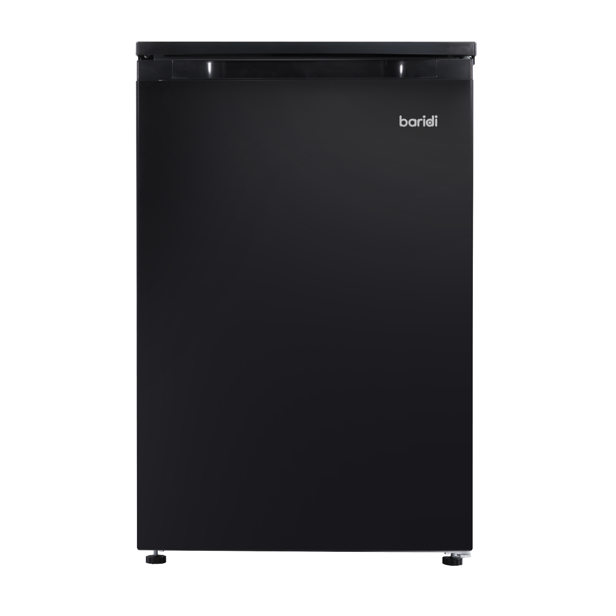 55cm Freestanding Undercounter Fridge with Ice Box 107L - Black DH249