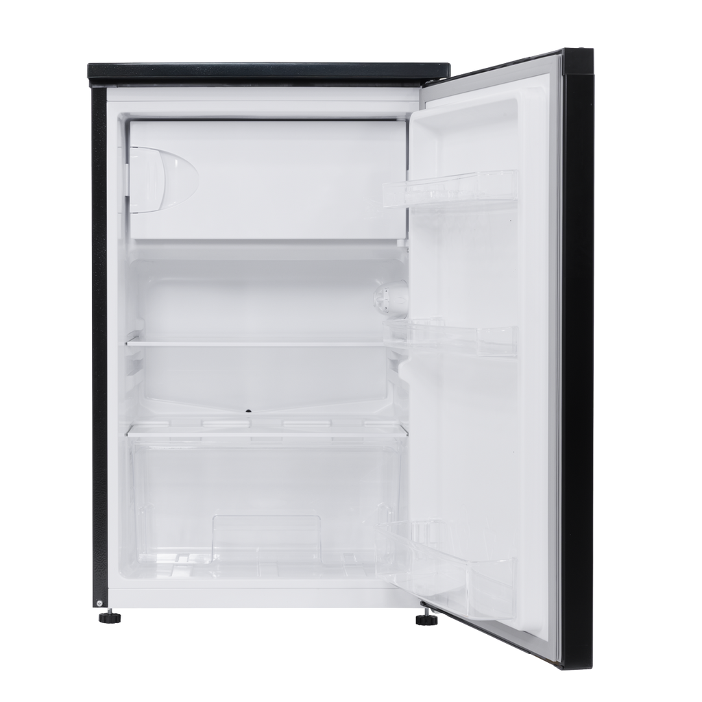 55cm Freestanding Undercounter Fridge with Ice Box 107L - Black DH249