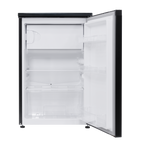 55cm Freestanding Undercounter Fridge with Ice Box 107L - Black DH249