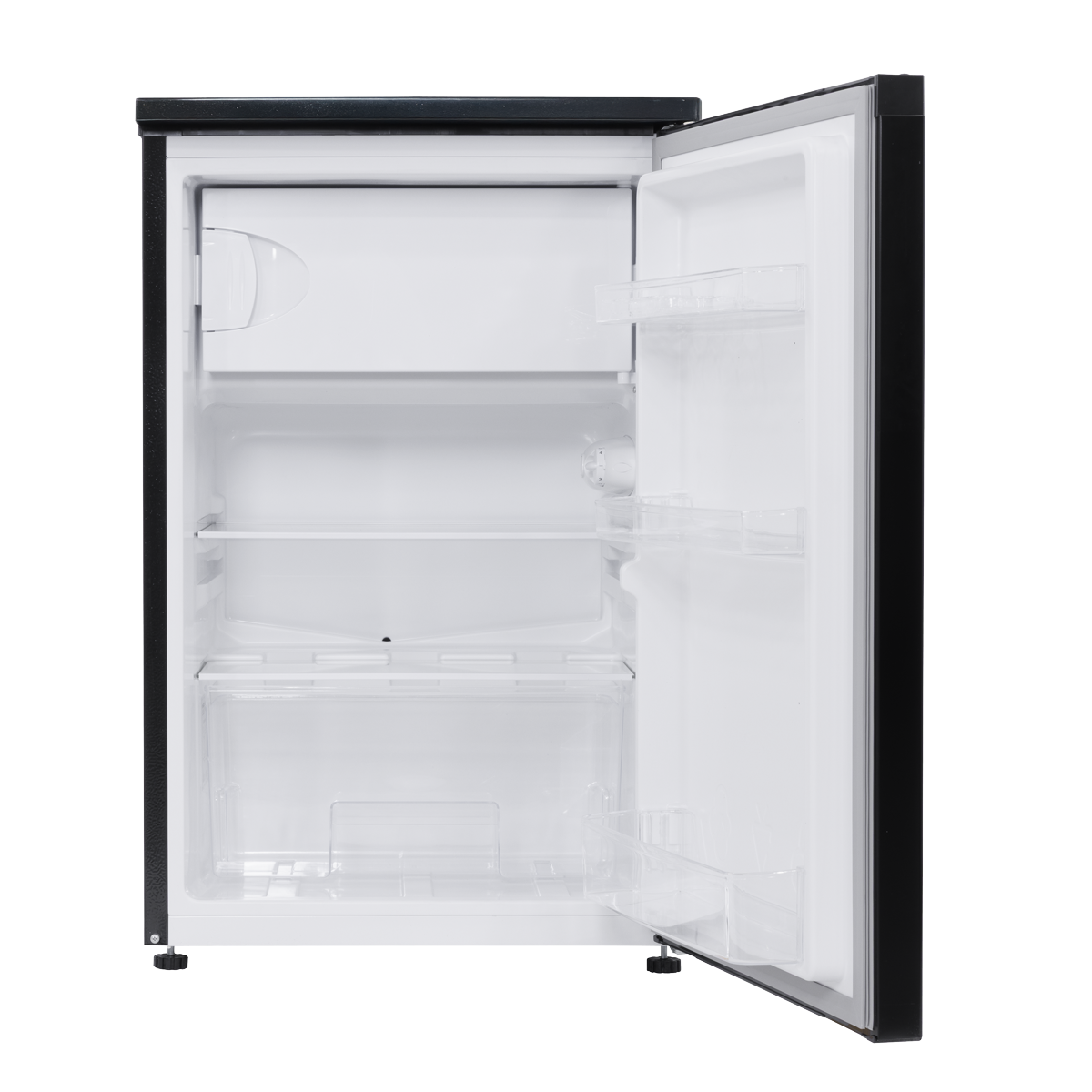 55cm Freestanding Undercounter Fridge with Ice Box 107L - Black DH249