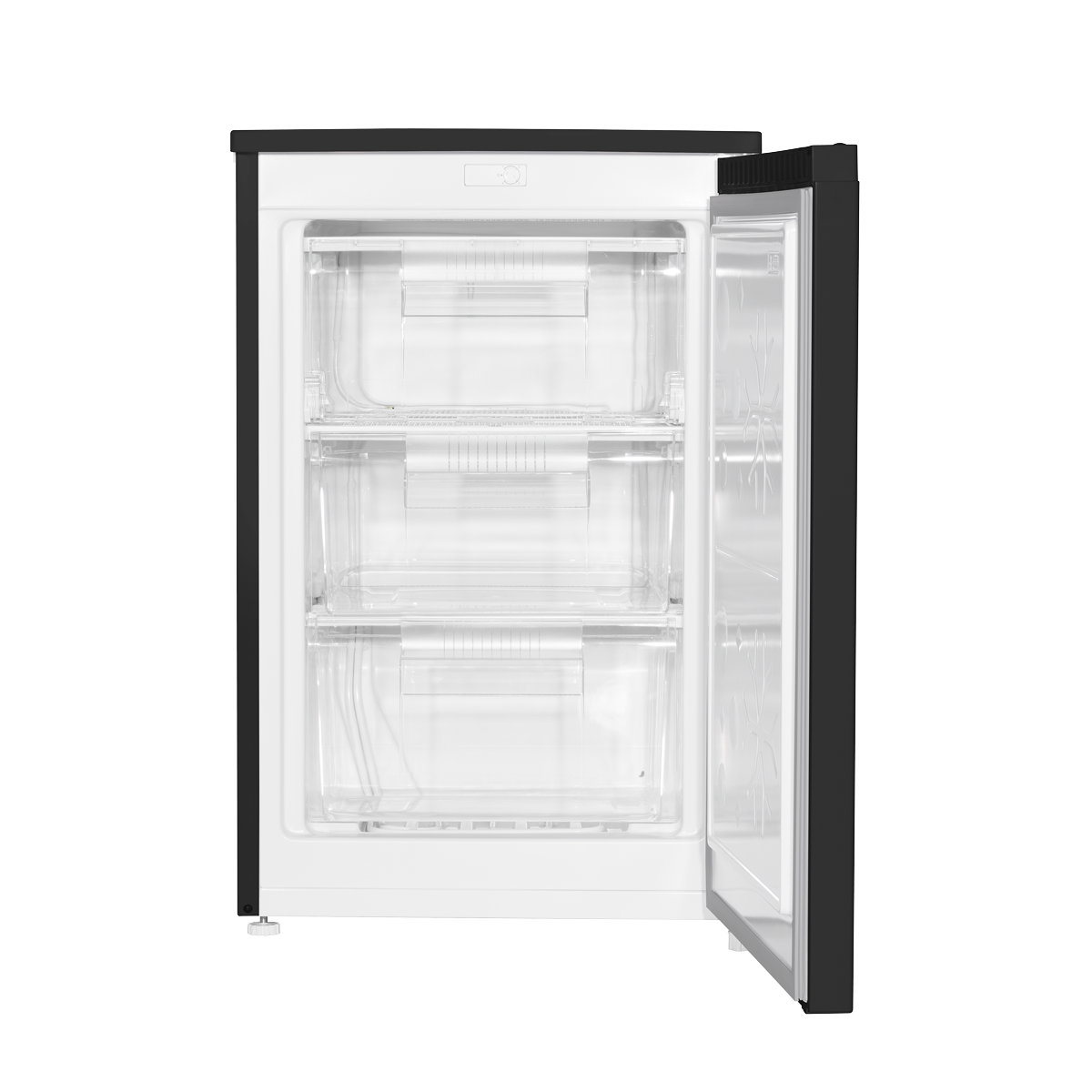 Baridi 55cm Undercounter Freezer with Adjustable Thermostat, 85L - Black DH251