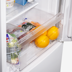 70/30 Low Frost Fridge Freezer 157L Capacity - White DH252