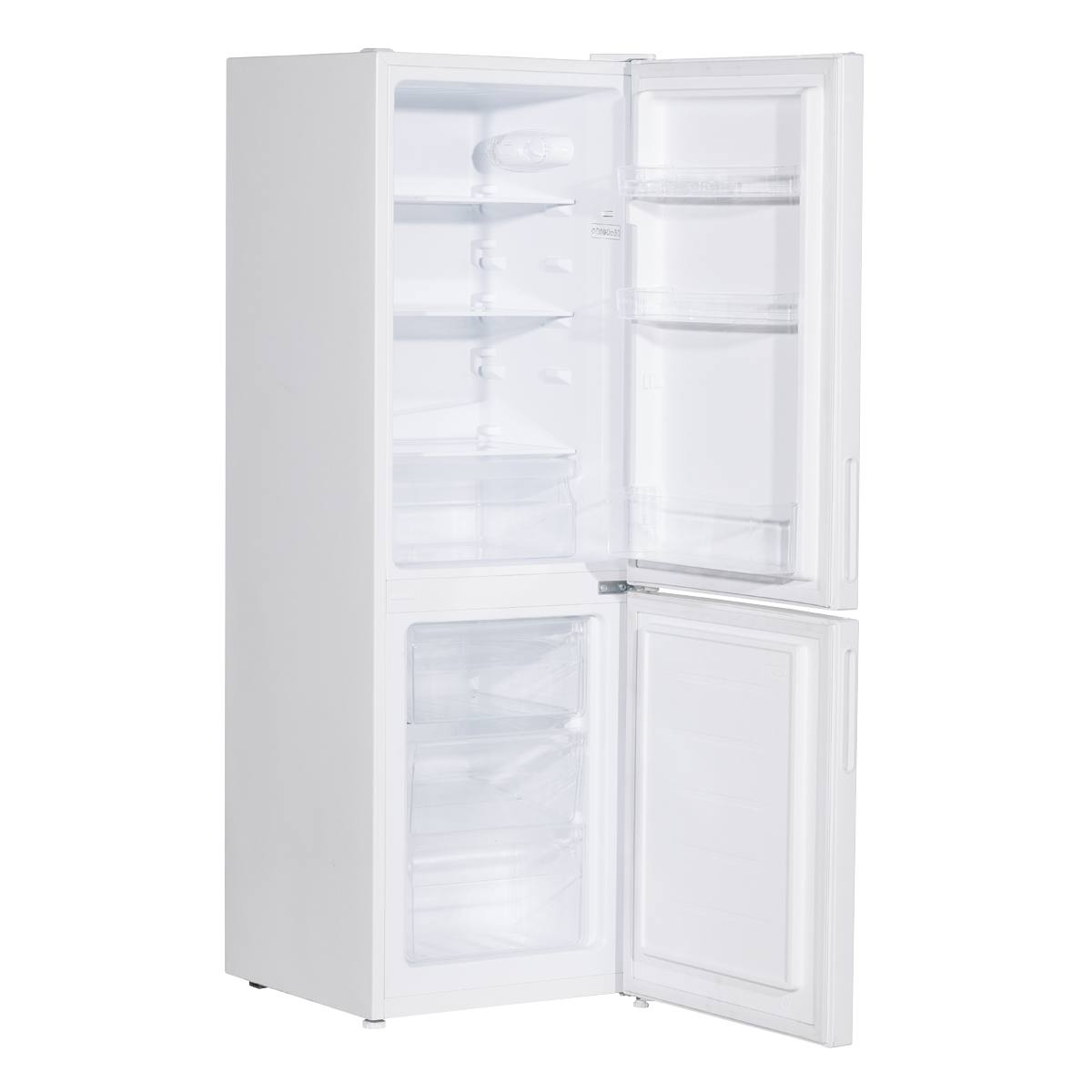 70/30 Low Frost Fridge Freezer 157L Capacity - White DH252
