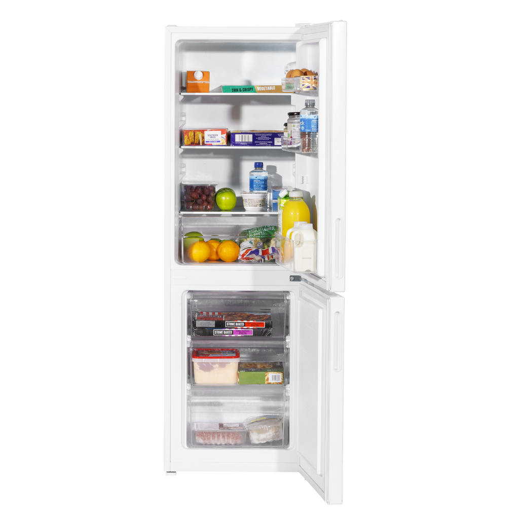 70/30 Low Frost Fridge Freezer 157L Capacity - White DH252