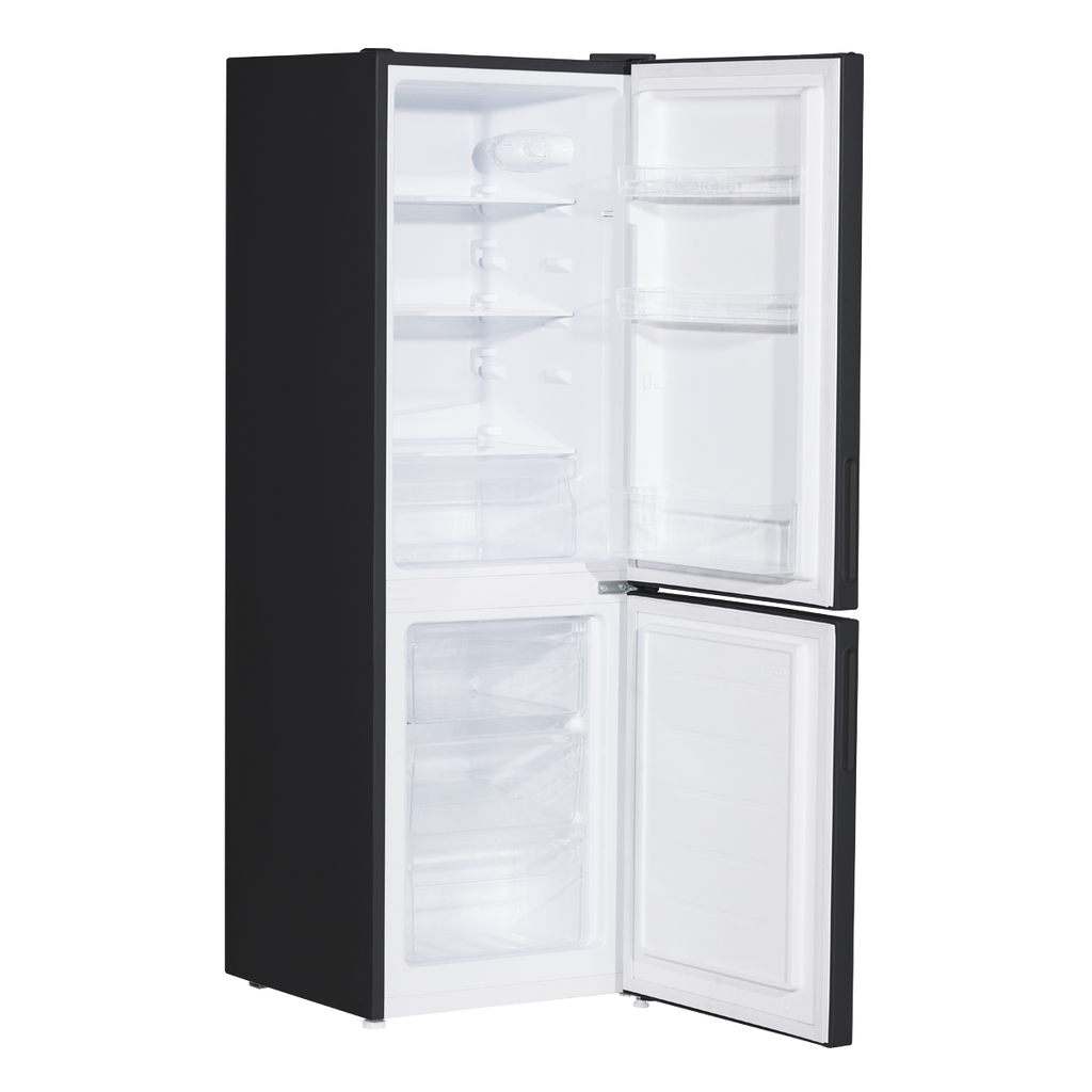 70/30 Low Frost Fridge Freezer 157L Capacity - Black DH253