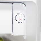 Baridi Tabletop Fridge with Ice Box, 46L Capacity, Adjustable Thermostat - White DH256