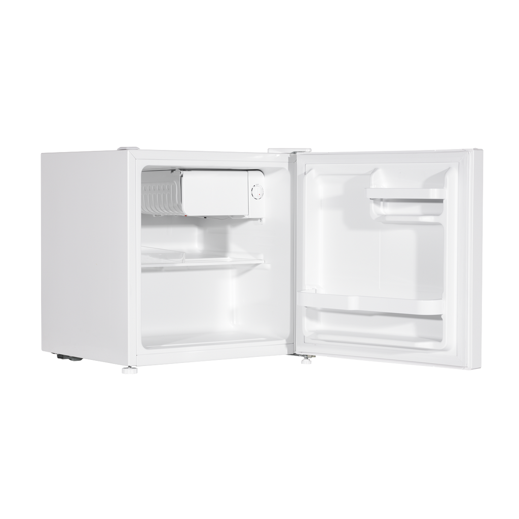 Baridi Tabletop Fridge with Ice Box, 46L Capacity, Adjustable Thermostat - White DH256