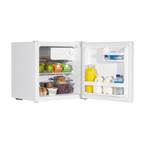Baridi Tabletop Fridge with Ice Box, 46L Capacity, Adjustable Thermostat - White DH256