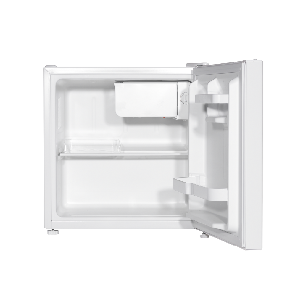 Baridi Tabletop Fridge with Ice Box, 46L Capacity, Adjustable Thermostat - White DH256