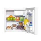 Baridi Tabletop Fridge with Ice Box, 46L Capacity, Adjustable Thermostat - White DH256