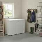 Freestanding Chest Freezer 254L Capacity - White DH258