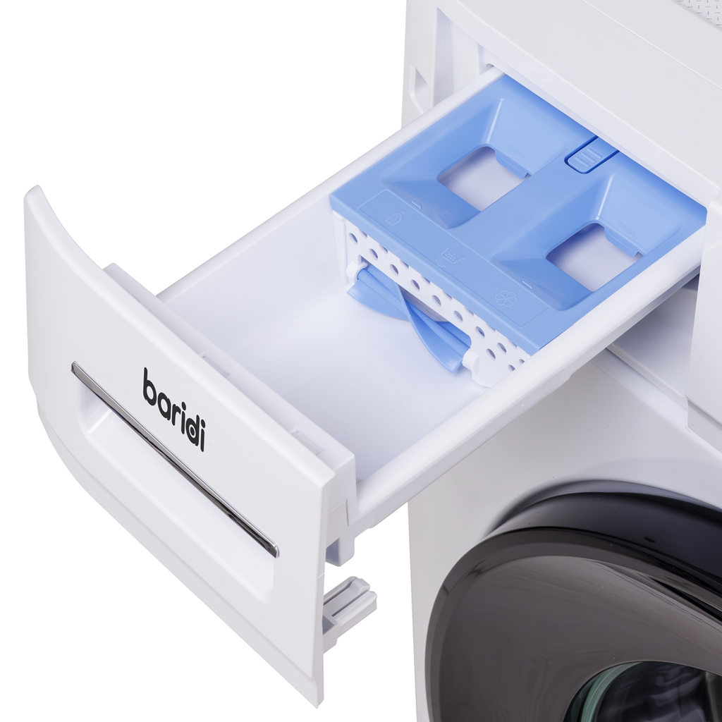 8/5kg Washer Dryer, Front Loading, 1400rpm, Energy Rating A - White DH263