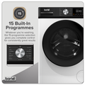 8/5kg Washer Dryer, Front Loading, 1400rpm, Energy Rating A - White DH263
