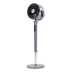 12" Pedestal Fan with Remote Control, Back Light & 12hr Timer - Grey DH264