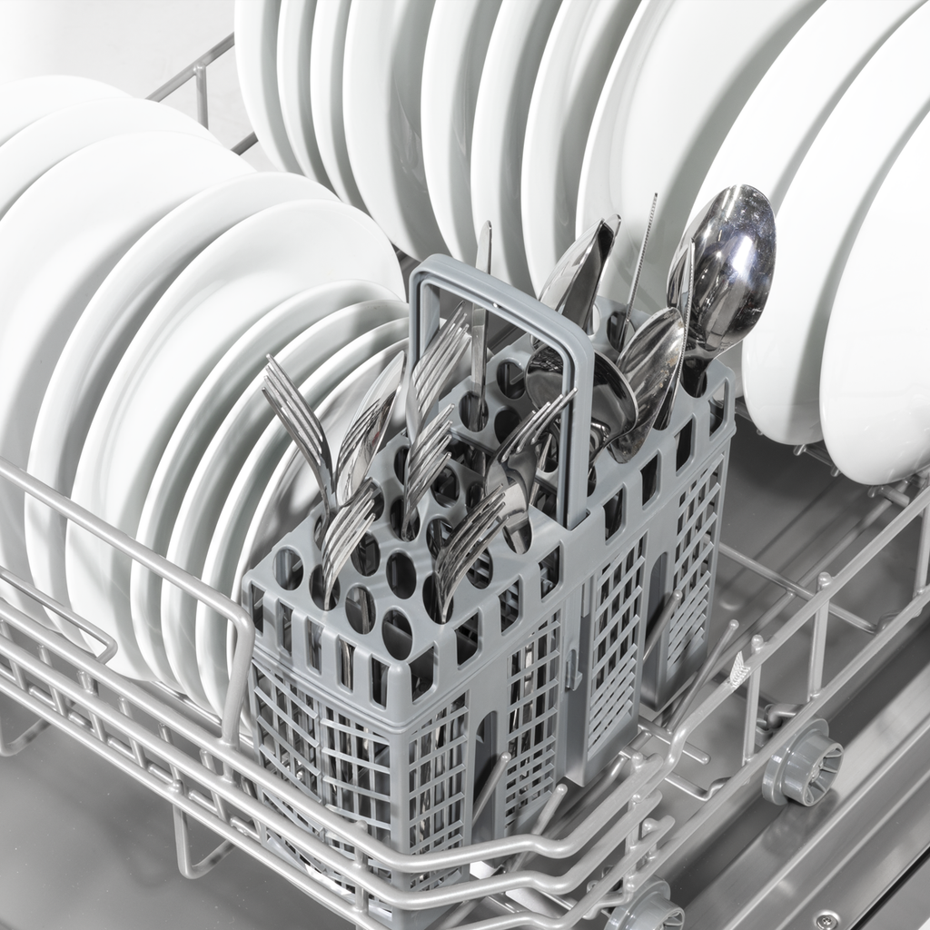 Slimline Freestanding Dishwasher 45cm Wide 10 Place Settings - Black DH267