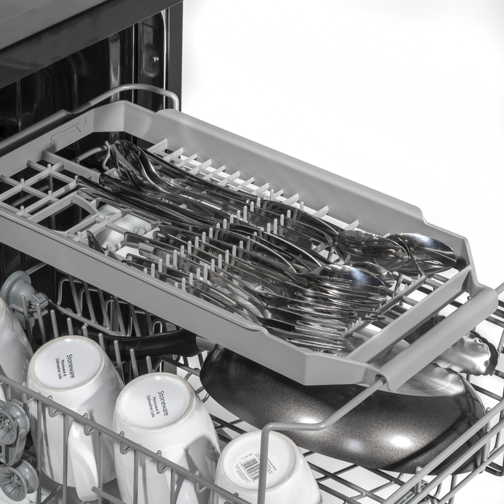 Slimline Freestanding Dishwasher 45cm Wide 10 Place Settings - Black DH267