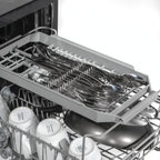 Slimline Freestanding Dishwasher 45cm Wide 10 Place Settings - Black DH267